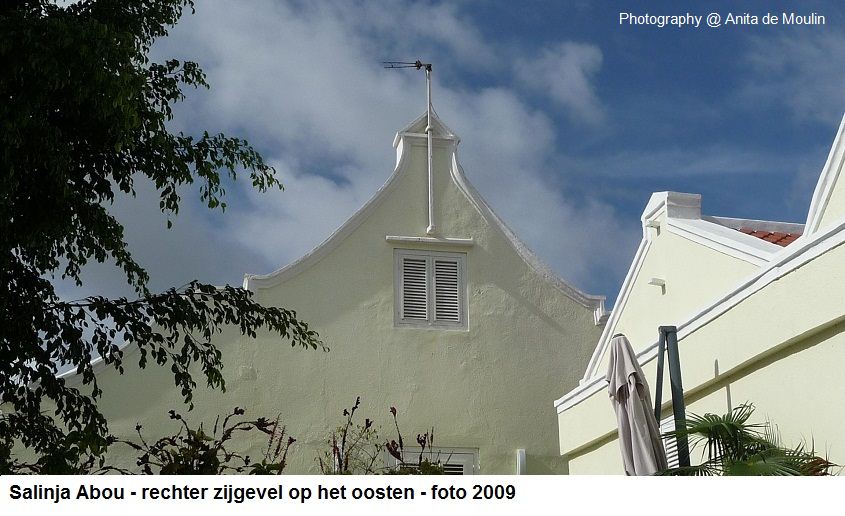 13. Salinja Abou rechter zijgevel op het oosten 2009